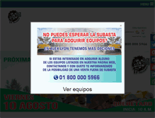 Tablet Screenshot of lyonmexico.com